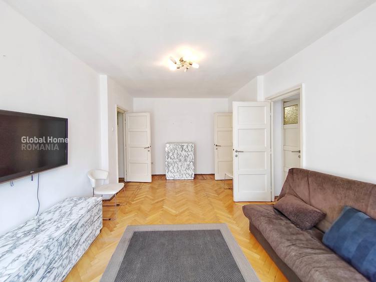 Apartament cu 2 camere semidecomandat, mobilat în P-ța Romană