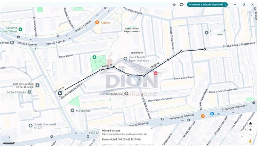 Apartament cu 3 camere decomandat în Drumul Taberei
