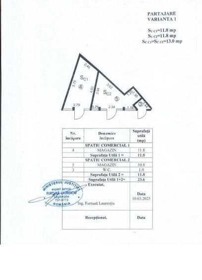 Spațiu comercial, de 12 mp, în Alexandru Obregia