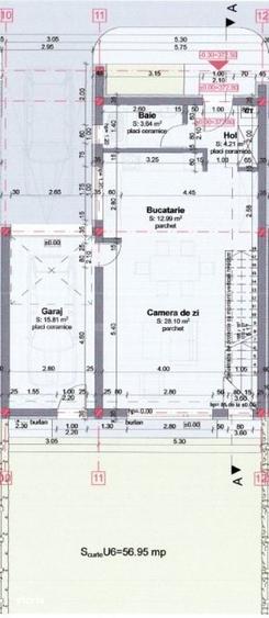 Casa individuala 4 camere, 111.23mp, 56.95 mp gradina, zona Porii - 2