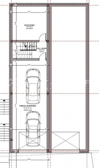 Duplex cu 4 camere cu Canalizare în Iris