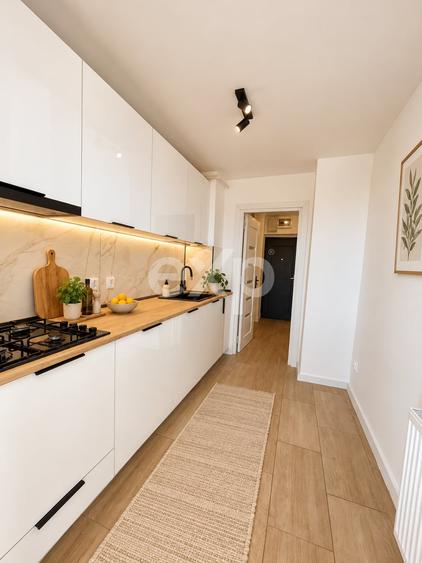 Apartament cu 3 camere semidecomandat, mobilat în Șagului