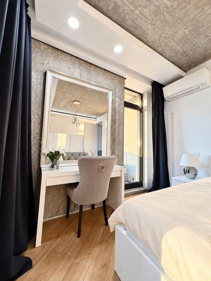 Apartament cu 2 camere semidecomandat, mobilat în Floreasca