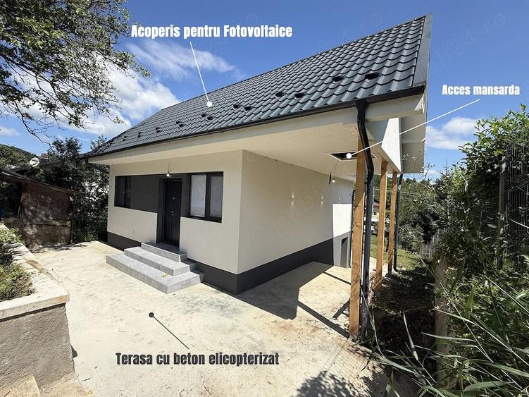 Casă cu Teren 1370 Mp în Teișani