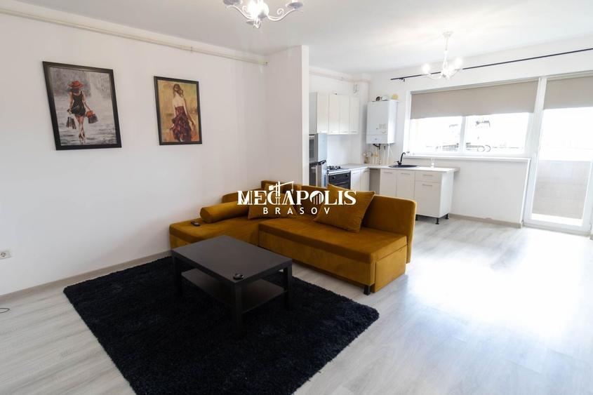 Apartament cu 2 camere semidecomandat în Sânpetru