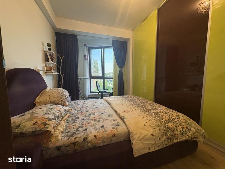 Apartament cu 3 camere, mobilat în Bucureștii Noi