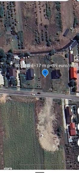 Teren de 907 mp, în Bradu