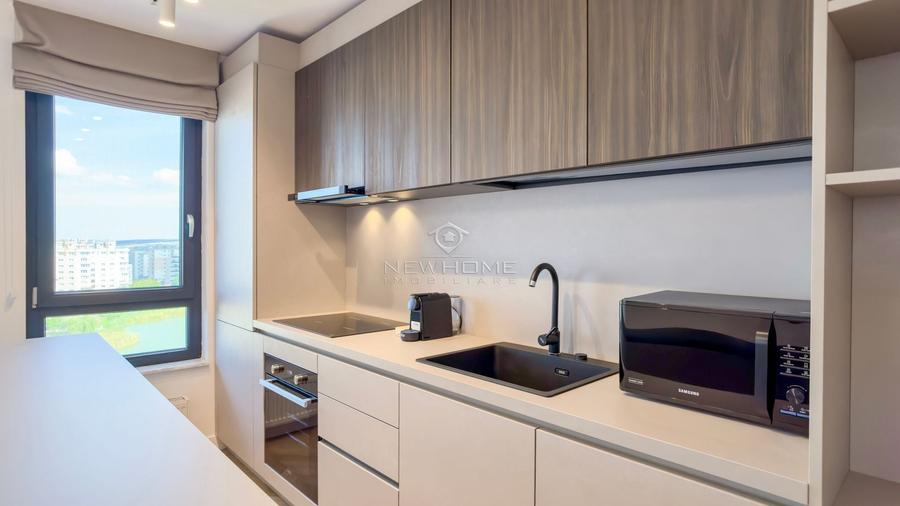 Apartament cu 2 camere semidecomandat, mobilat în Între Lacuri