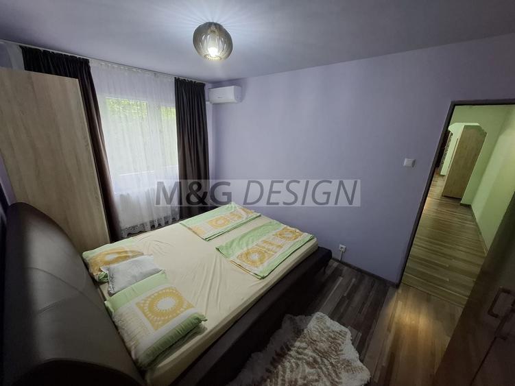 Apartament cu 3 camere semidecomandat, mobilat în Circumvalațiunii