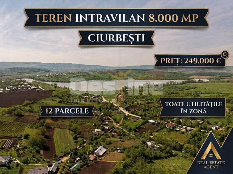 Teren Construcții intravilan de 8000 mp, în Ciurbești