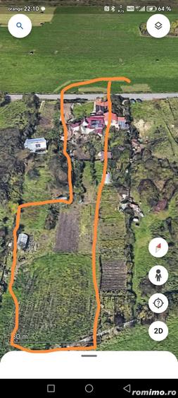 Teren de 3600 mp, în Florești