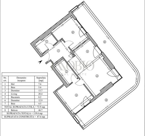 Apartament 3 Camere | Yacht Kid - 11