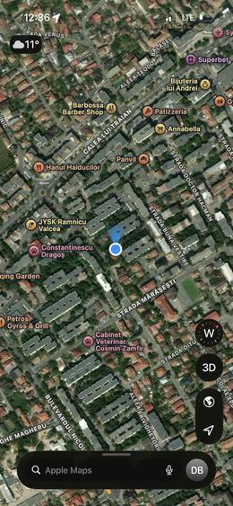 Apartament cu 2 camere semidecomandat în Nord