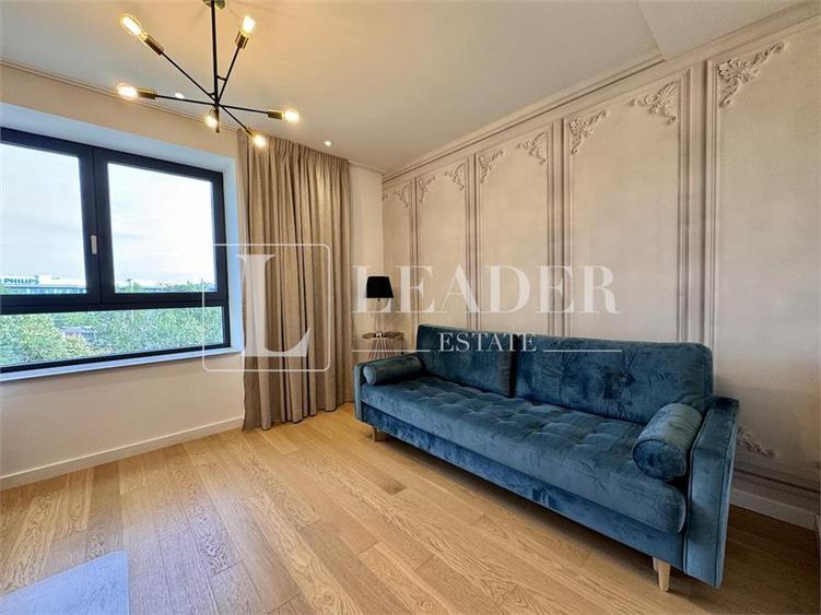 Apartament cu 3 camere decomandat, mobilat în Barbu Văcărescu