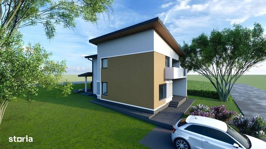 Casă cu 4 camere cu Teren 650 Mp în Miroslava