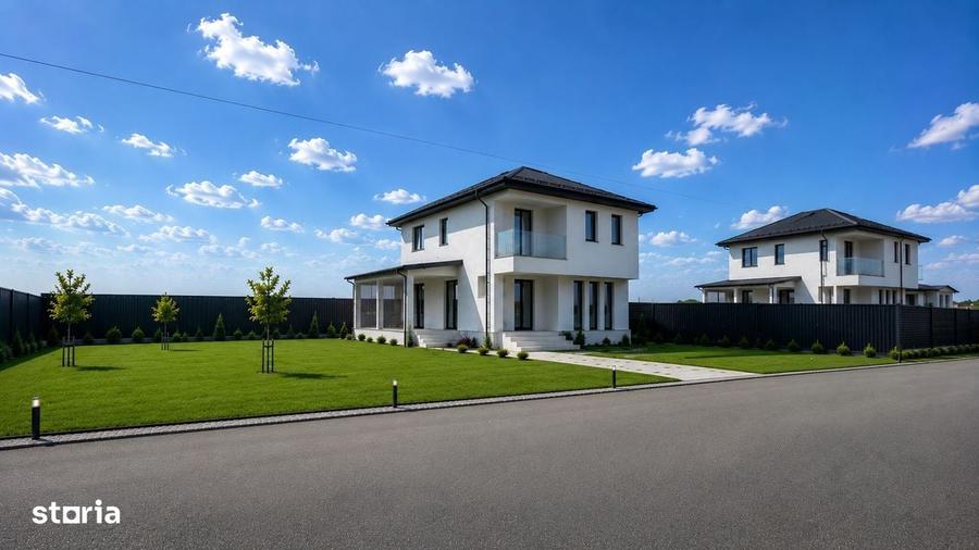 Casă cu 4 camere în Domnești