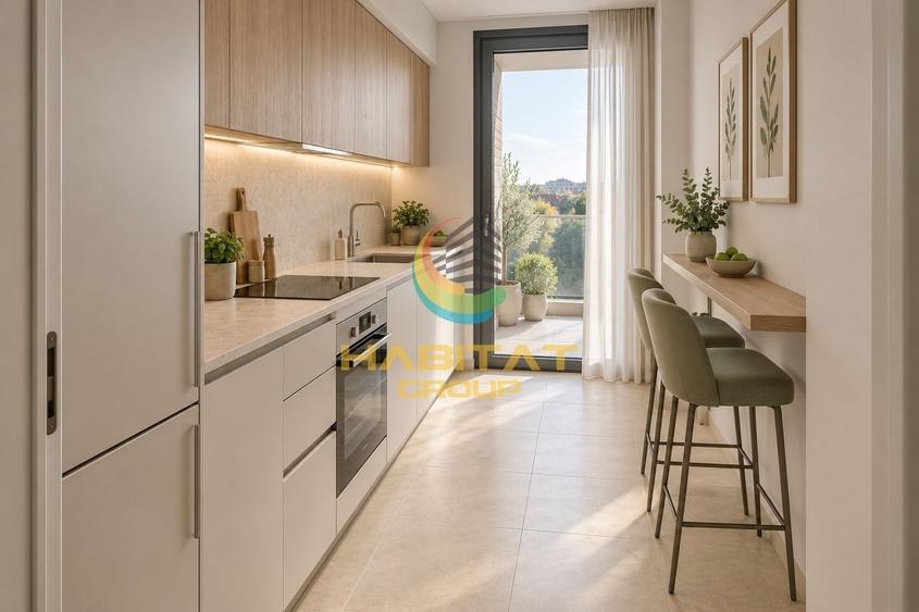 Apartament cu 2 camere decomandat în Theodor Pallady
