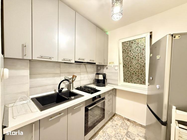Apartament cu 2 camere semidecomandat, mobilat în Victoriei