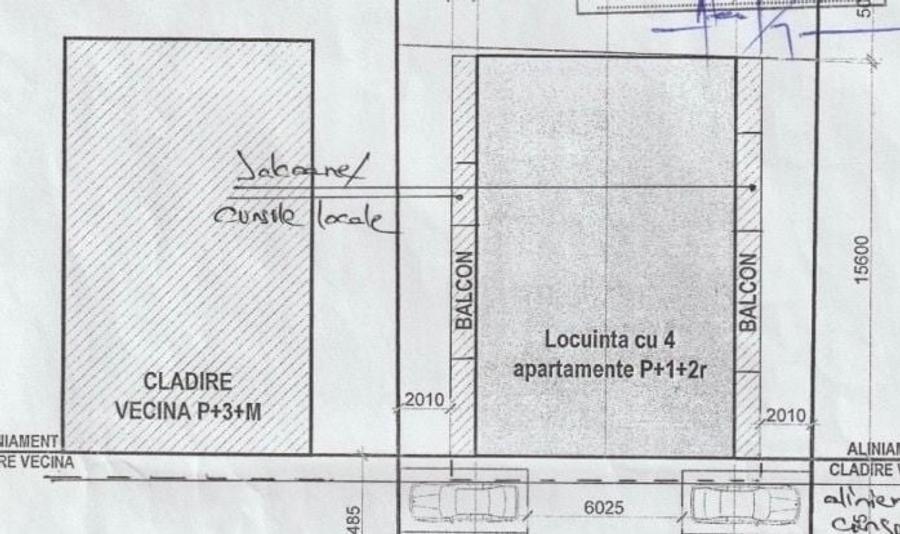 Teren Construcții intravilan de 428 mp, în Rahova