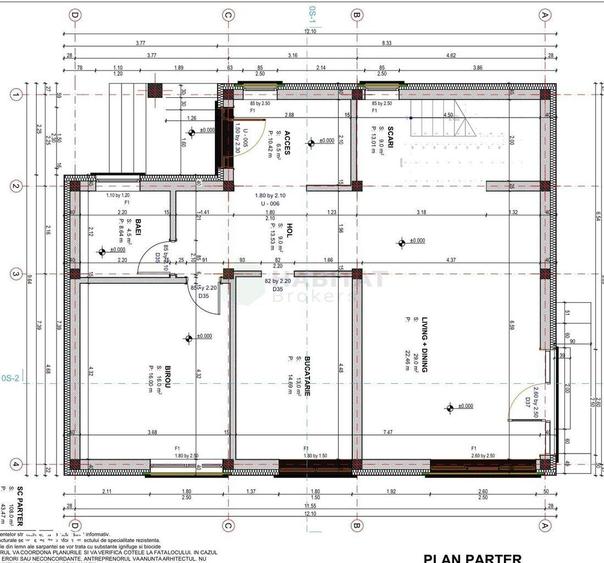 Casă cu 5 camere cu Teren 300 Mp în Tineretului