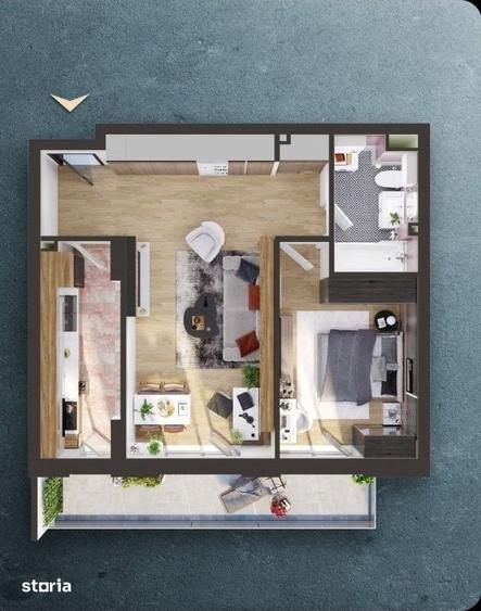APARTAMENT FINISAT | 2 CAMERE 58,12 mp | ELITE CITY | PARCARE - 6