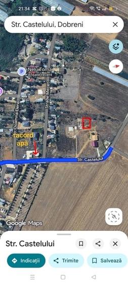 Teren Construcții intravilan de 385 mp, în Dobreni