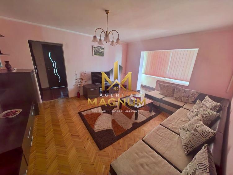 Apartament cu 3 camere semidecomandat, mobilat în Gării