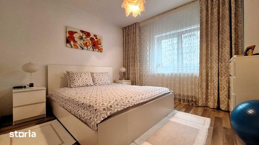 Apartament cu 2 camere semidecomandat, mobilat în Crângași