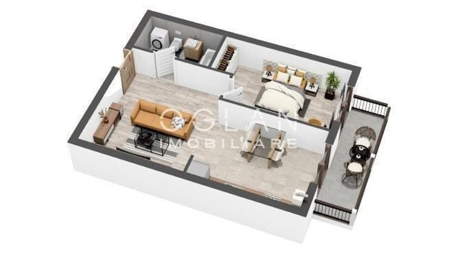 Apartament cu 2 camere în Șelimbăr