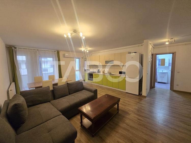 Apartament 2 camere de inchiriat decomandat 54 mp zona Lupeni Sibiu