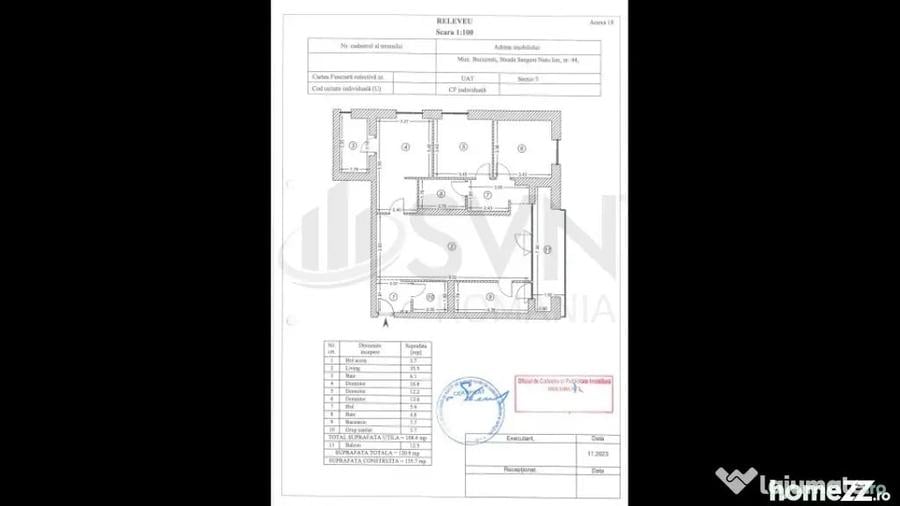 Apartament cu 4 camere decomandat în Cotroceni