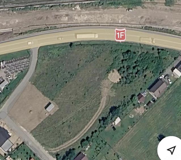 Vand teren intravilan la 15 km de Cluj Napoca la aproximativ 2 km pe autostrada - 4