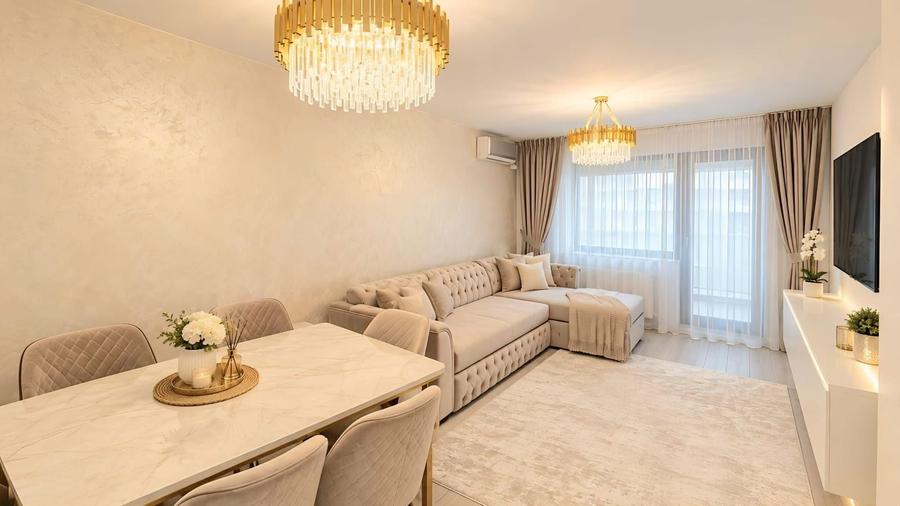 Apartament cu 2 camere decomandat, mobilat în Tomis Nord
