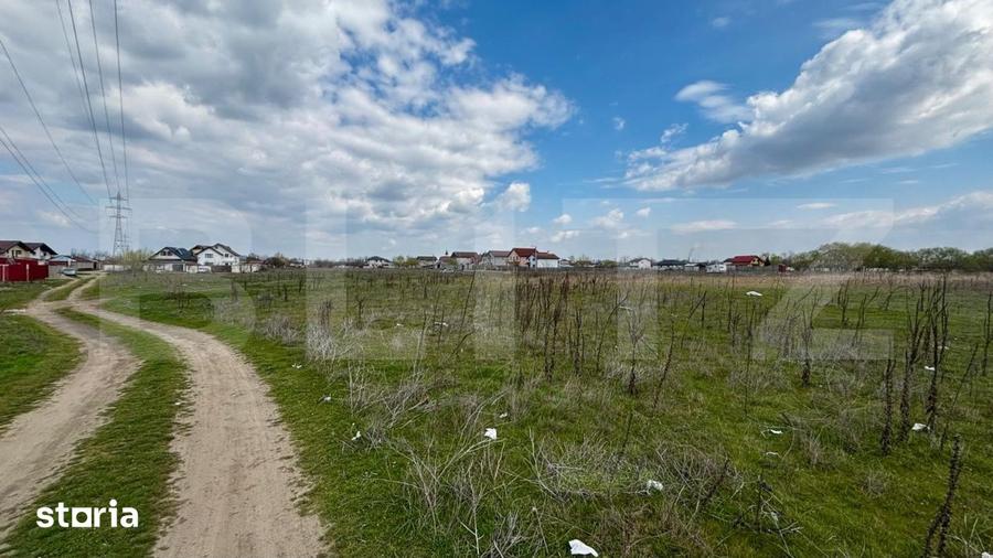 Teren de 1323 mp, în Cernele