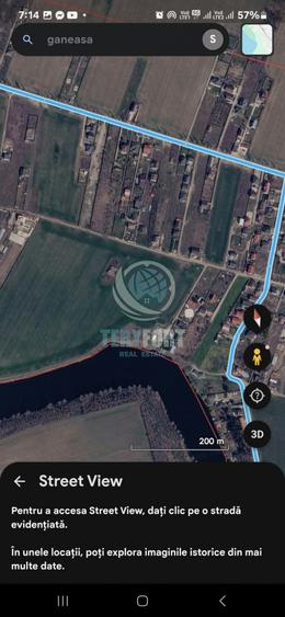 Teren Construcții intravilan de 1000 mp, în Găneasa