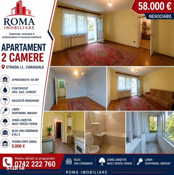 Apartament cu 2 camere în Orașul Vechi