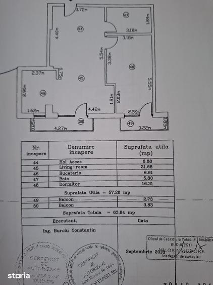 Proprietar - 2 Camere - Brancusi - Valea Larga - Bloc nou, mobilat - 10