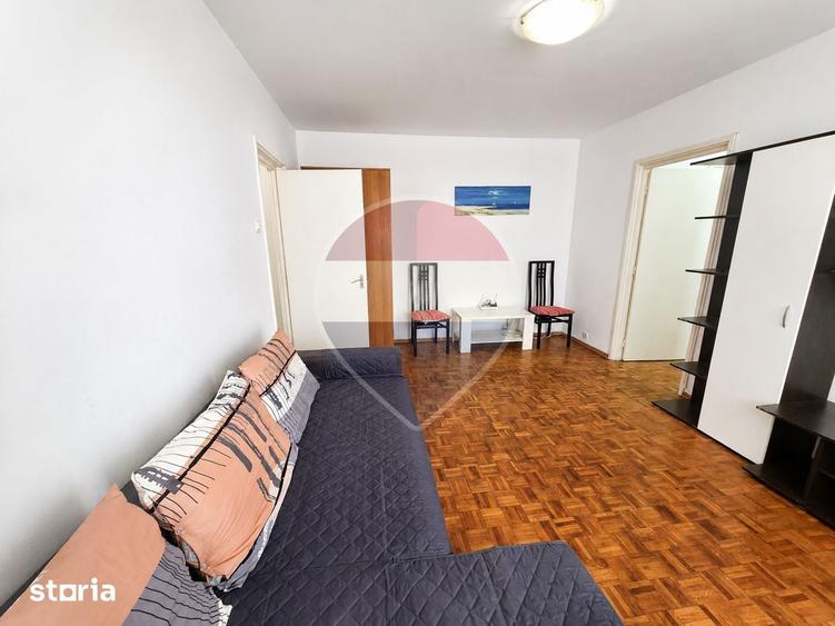 Apartament cu 2 camere semidecomandat în Central