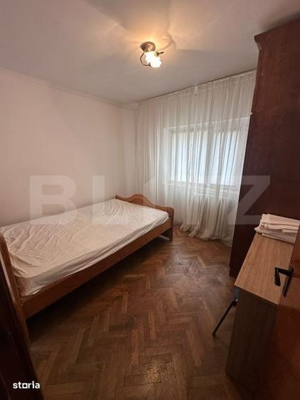 Apartament 3 camere, 66 mp, 2 bai, boxa CF, mobilat, Manastur - 5