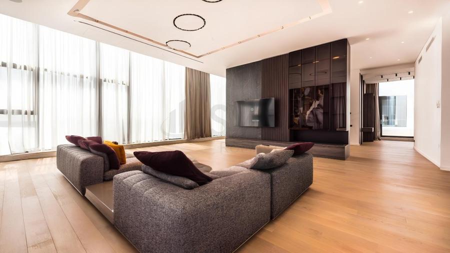Apartament cu 4 camere decomandat, mobilat în Herăstrău