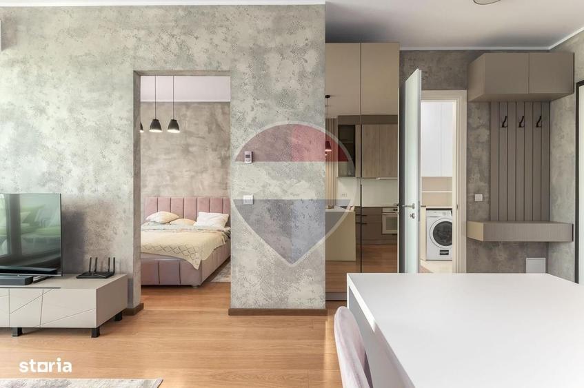 Apartament cu 2 camere, mobilat în 1 Mai