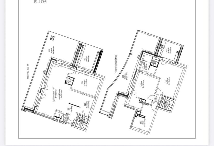 Penthouse cu 4 camere decomandat în Zorilor