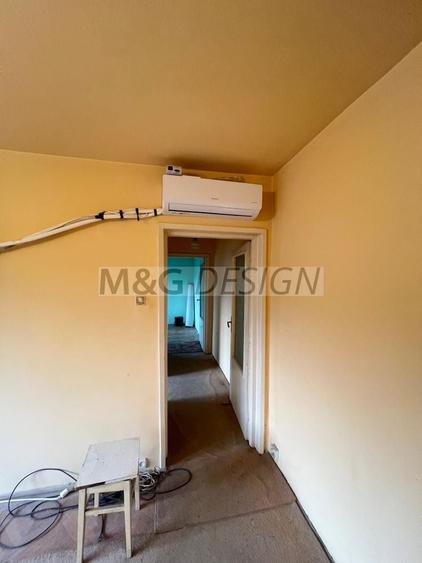 Apartament cu 3 camere semidecomandat în Șagului
