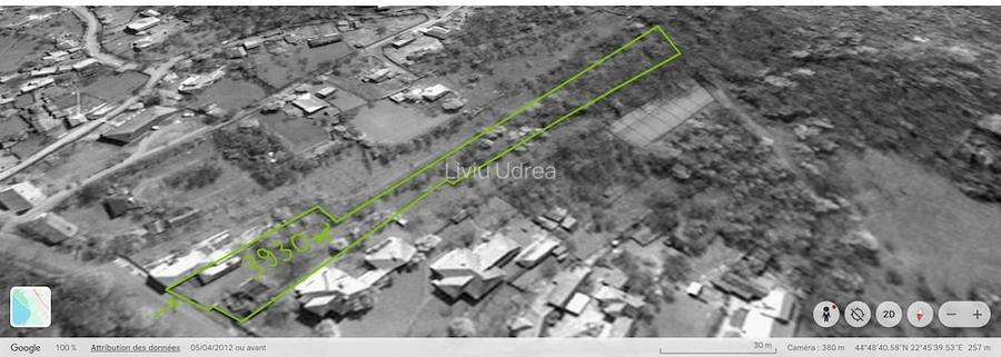 Teren intravilan(loc de casa) 3.930 mp,centru Ilova?