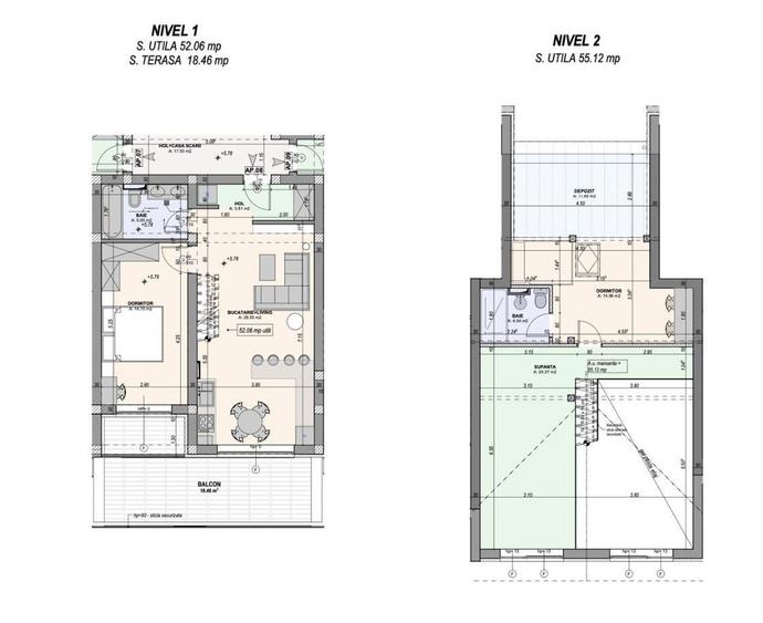 Apartament cu 3 camere în Cristian