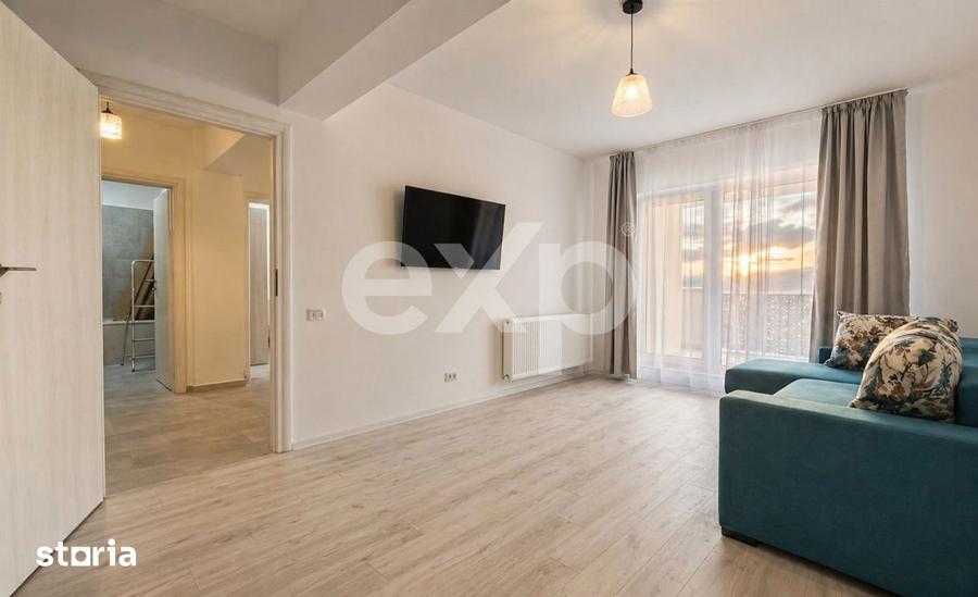 Apartament cu 2 camere decomandat în Sânpetru