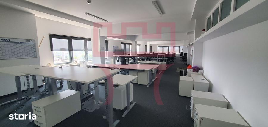Spatiu birouri amenajat +mobilier zona Garii 200 - 850mp cu panorama - 9