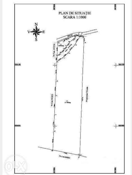 Inchiriez teren reziden?ial zona HUB Educa?ional Borhanci, 7860 mp, front 45 ml - 1
