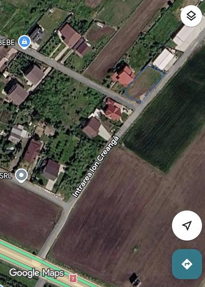 Teren de 740 mp, în Tărtășești