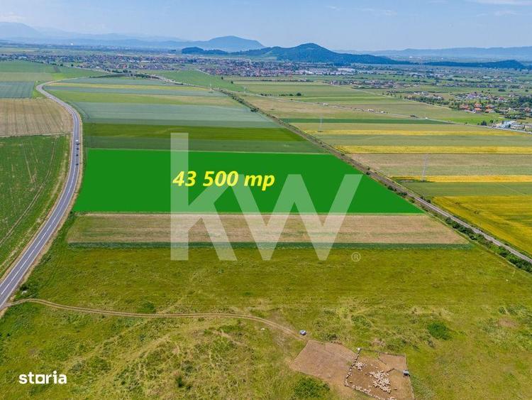Teren de 43500 mp, în Hărman
